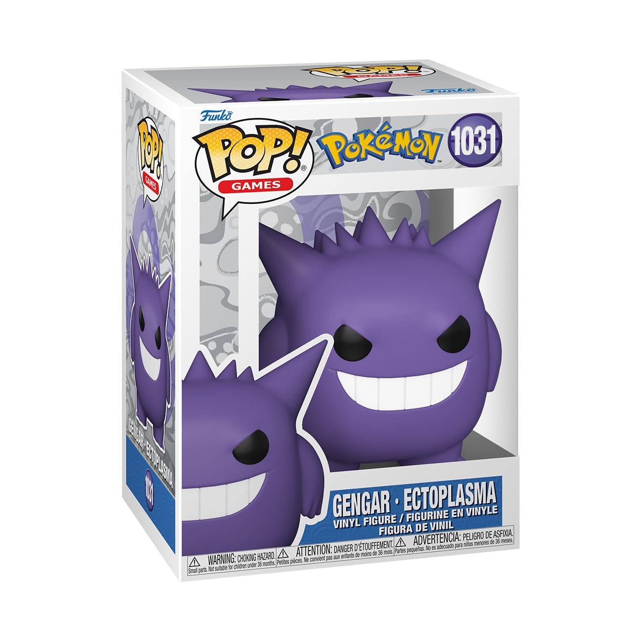 Funko Pop Games: Pokemon - Gengar - Collectable Vinyl Figure - Gift Idea - Official Merchandise - Toys for Kids & Adults - Video Games Fans - Model…