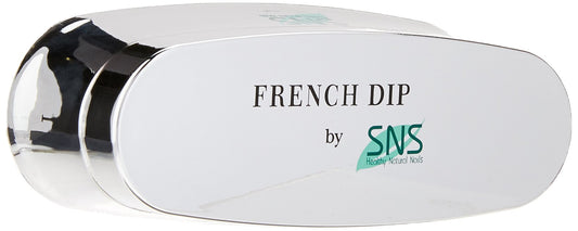 SNS Nails Dipping Powder French Dip Moulding (Mold) for Pink/White - Two-Sided French Manicure Mold for Flat or Curved Smile Line - Beautiful Clear