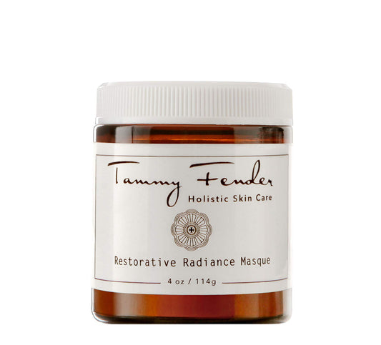 TAMMY FENDER - Restorative Radiance Masque | Natural, Organic, Cruelty Free, Non-Toxic Skincare | Hydrate, Rejuvenate, Soothe | Pink Cream Face Mask |