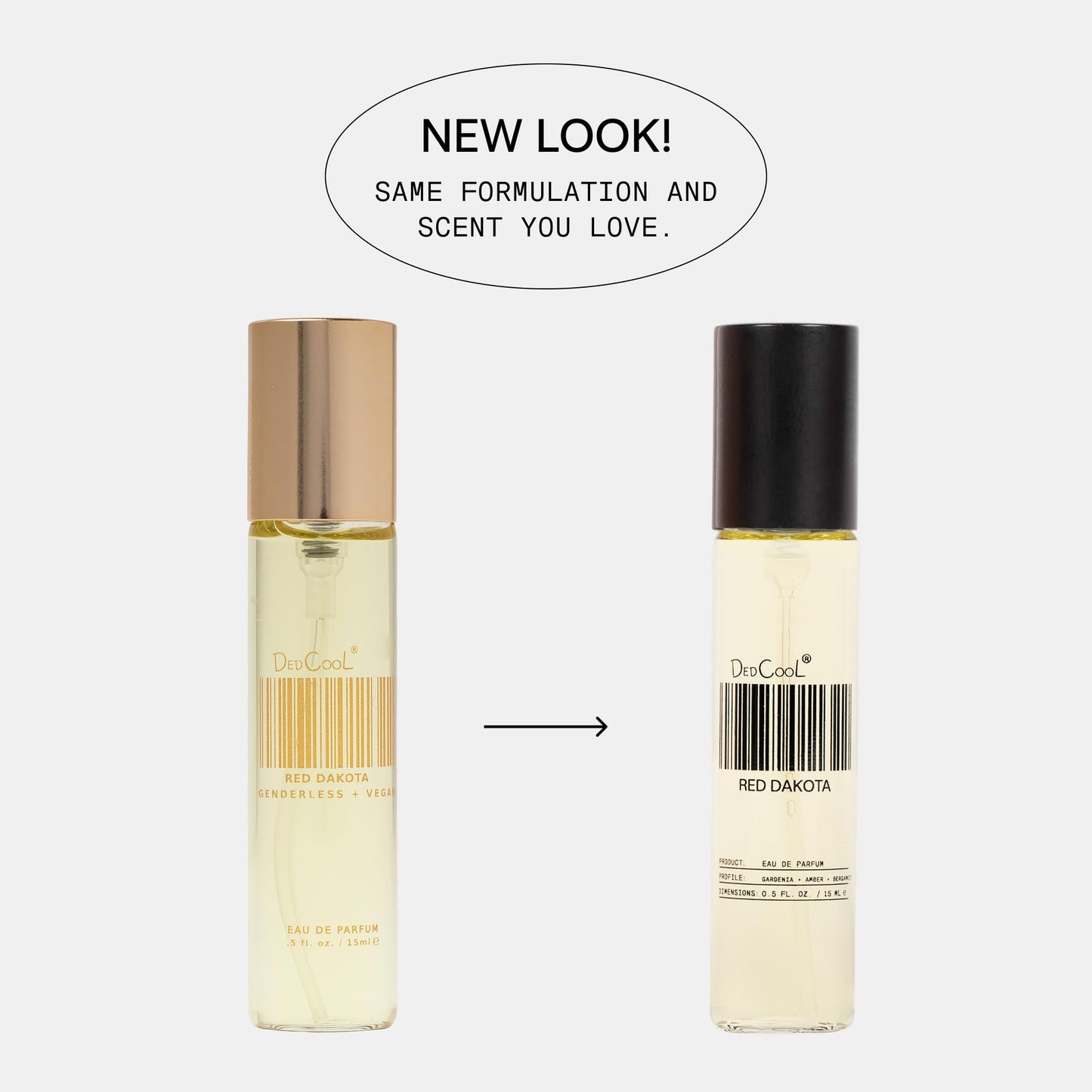 DedCool Eau de Parfum | Red Dakota | Gardenia, Amber & Bergamot | Clean Unisex Fragrance | Non-Toxic, Vegan | Travel Size Perfume, 15 mL Beauty & Personal Care DedCool