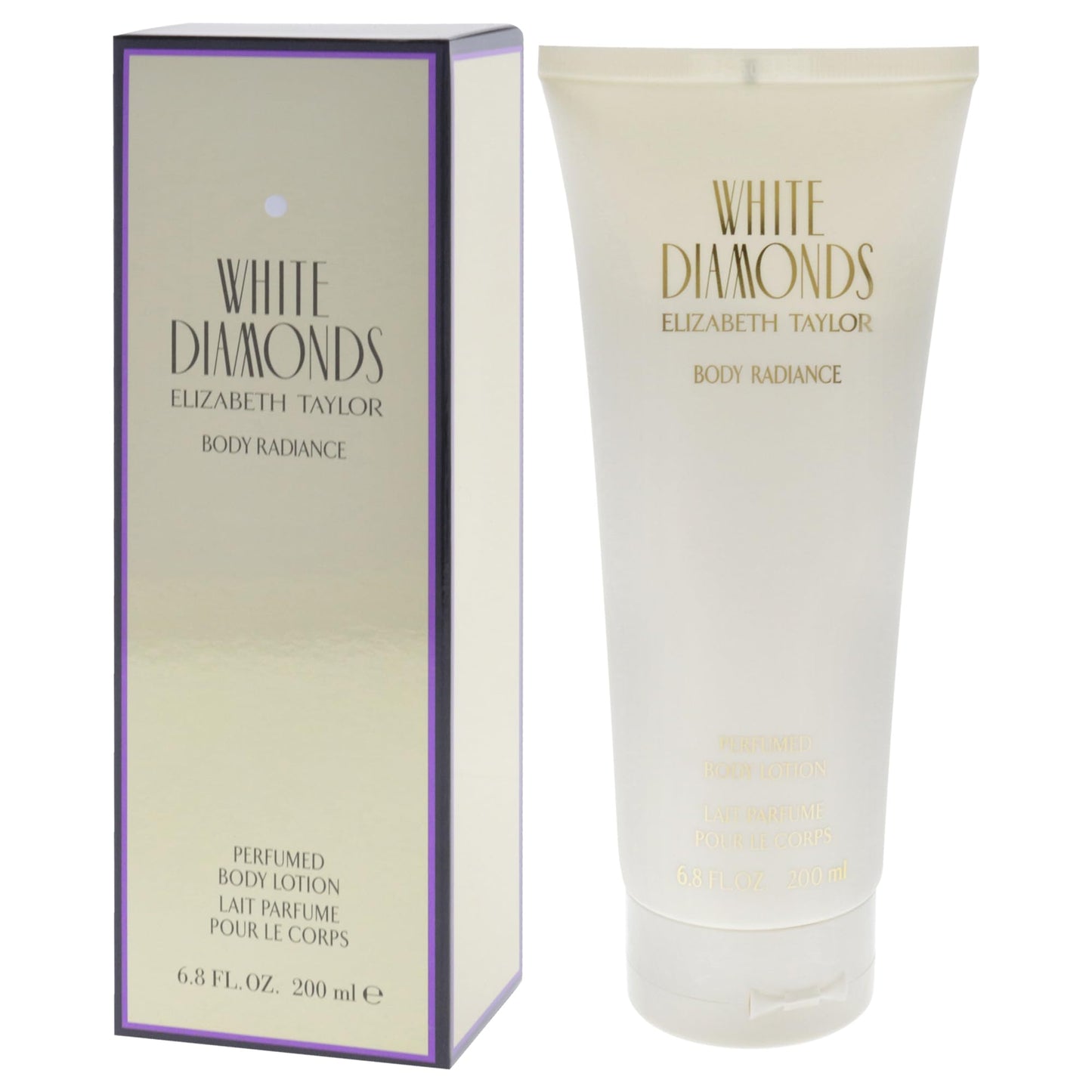Elizabeth Taylor White Diamonds Body Lotion for Women, 6.8 Ounce