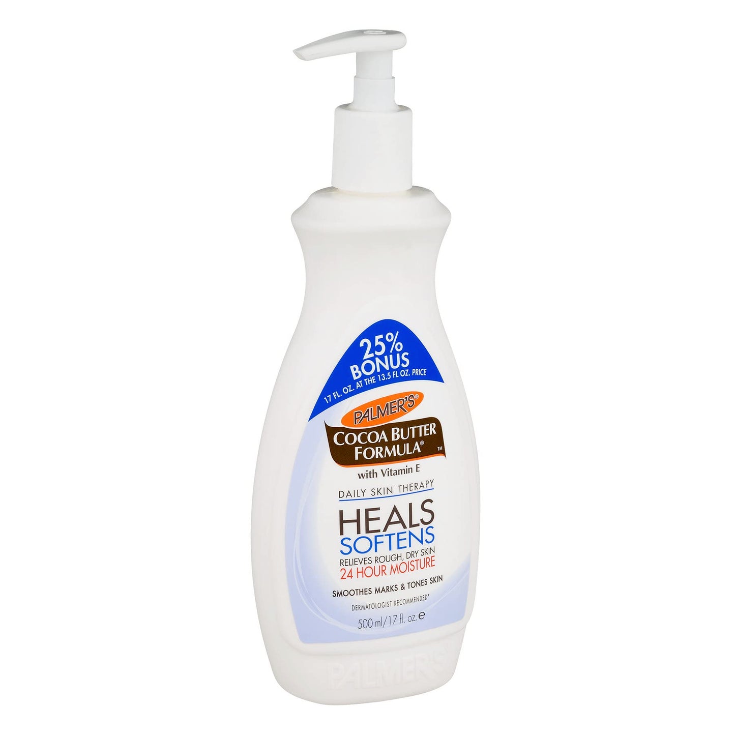 Palmers Cocoa Butter Lotion With Vitamin-E 17 Ounce Bonus (500ml) (Pack of 3)
