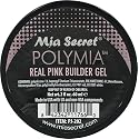 Mia Secret - 2oz POLYMIA polysilicone Gel Nail Builder - UV Led - Builder gel (Real Pink) Beauty & Personal Care Mia Secret