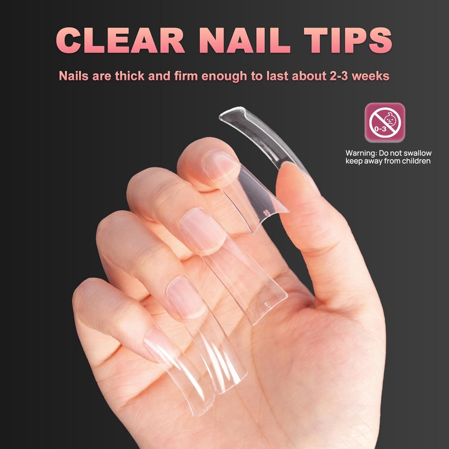 Ranrose Short Oval False Nail Tips-240PCS Beauty and Personal Care ranrose