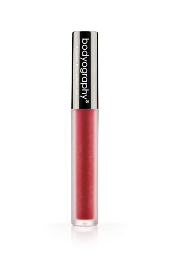 Bodyography Matte Lip Lava Liquid Lipstick - Strawberry Moon | Dark Rose Matte | Long-Wear, Transfer-Proof Lipstick with Vitamin E Conditioning |