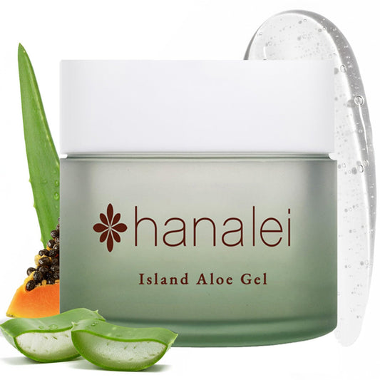 Hanalei Aloe Gel - Soothing After-Sun Care & Daily Moisturizer - Hydrating, Cooling Aloe Vera Gel for Face & Body - Cruelty-Free, Paraben-Free Beauty & Personal Care Hanalei