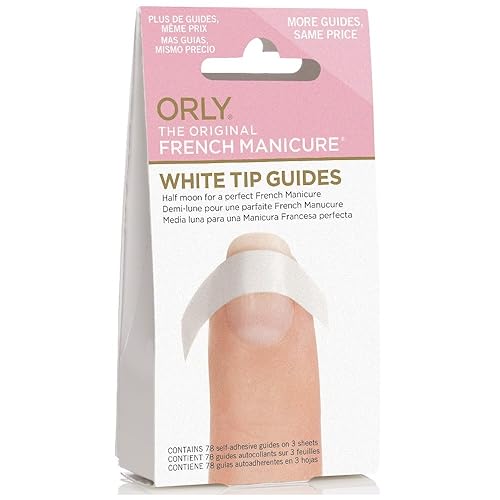 Orly Half Moon Guides, 78 Count