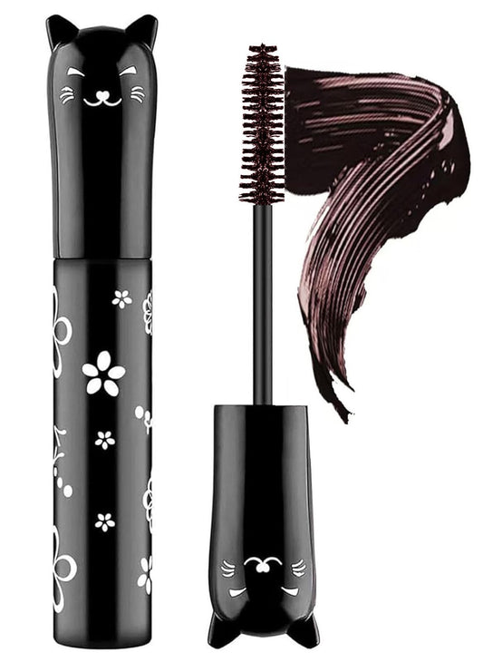Brown Mascara Lashes Waterproof Fast Dry Eyelashes Eye Makeup Volumizing Lengthening Defining Curling Multiplying Buildable Formula