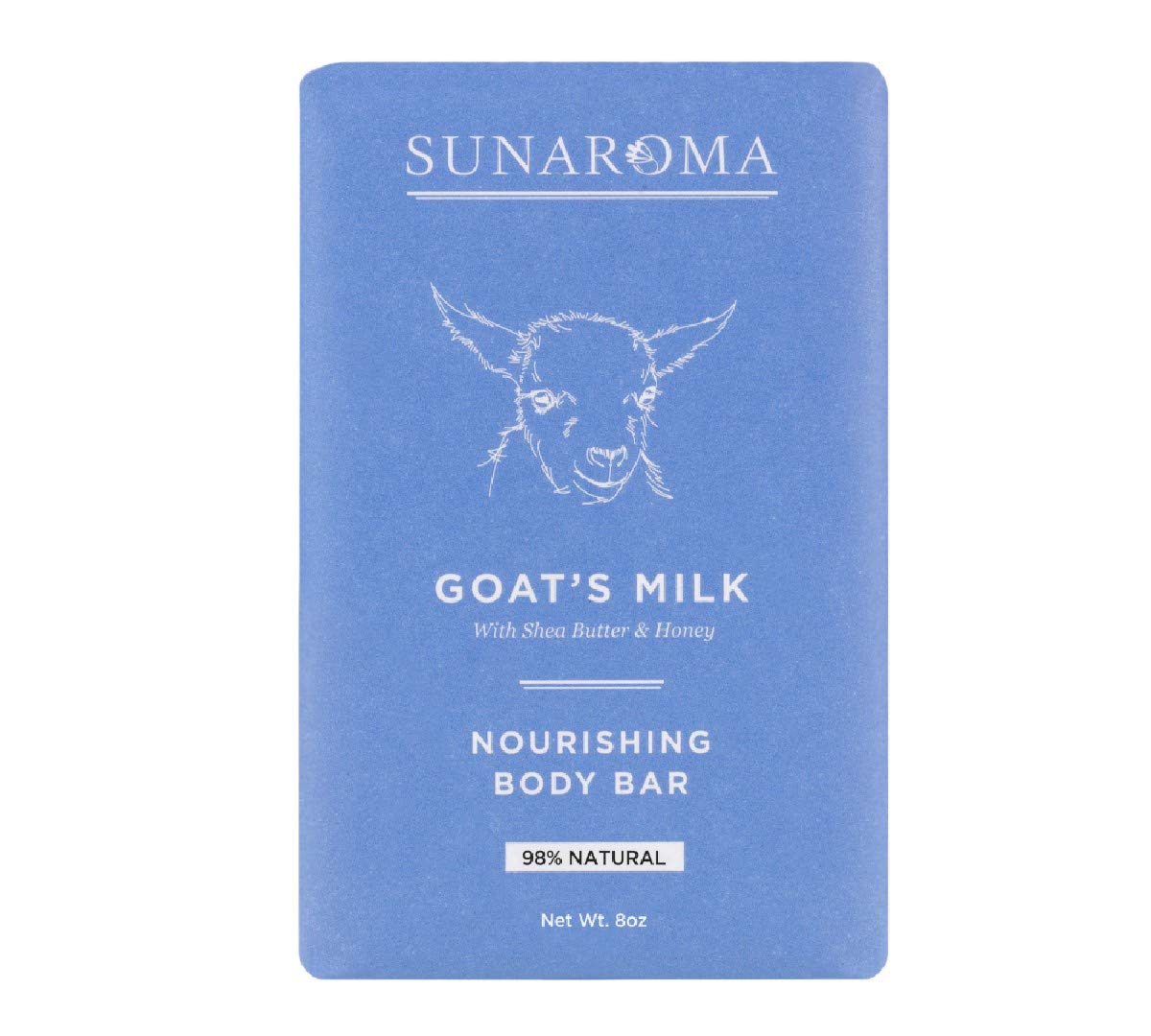 SUNAROMA Soap - 8.5oz (Goat*s Milk with Shea Butter and Manuka Honey)