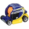 Hot Wheels 2017 Experimotors Emoticar 122/365, Blue and Yellow