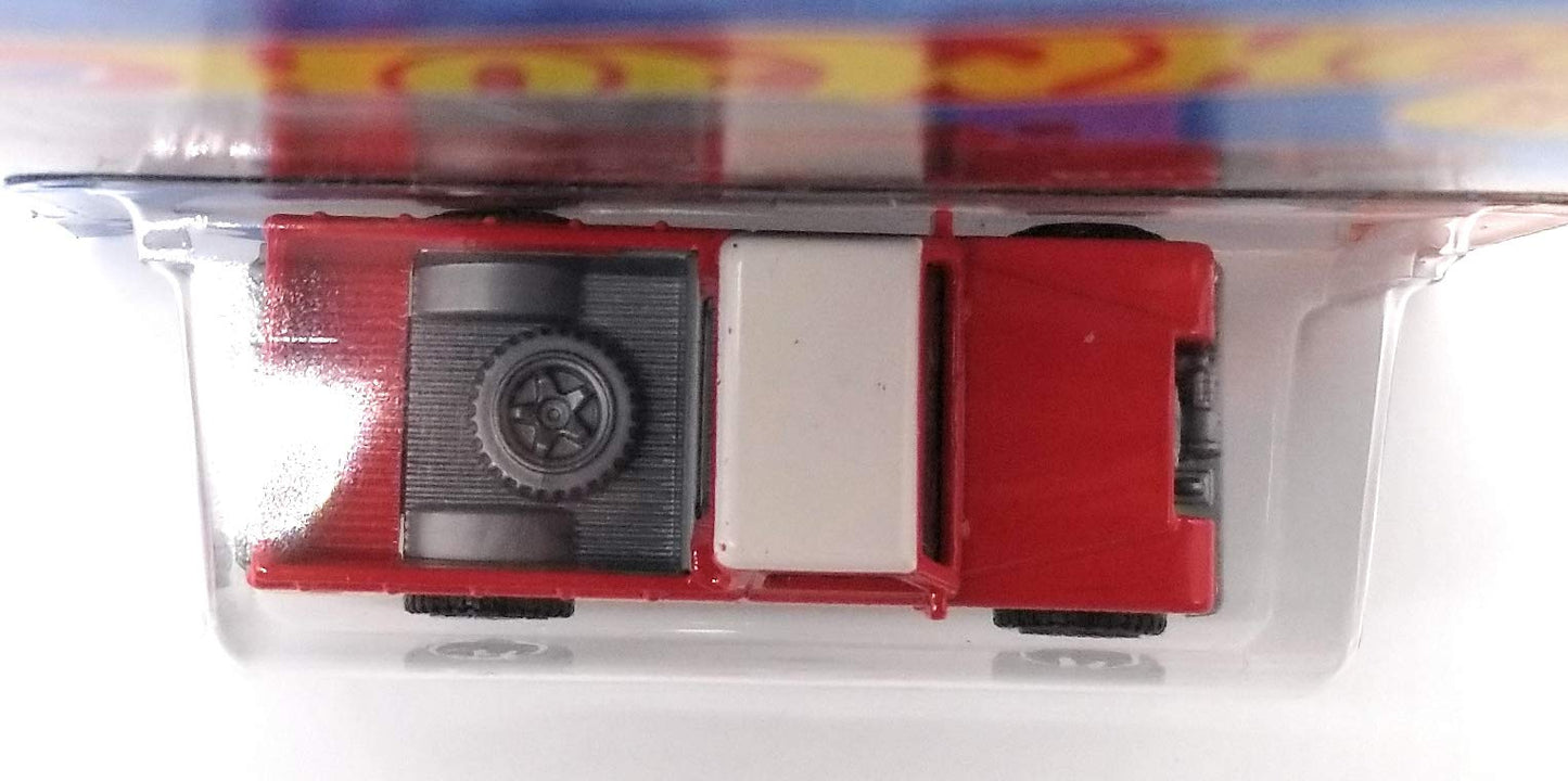 Hot Wheels Land Rover Series III Pickup 111/250, red