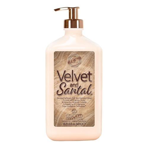 Devoted Creations Velvet and Santal - Elevated Cashmere Velvety Soft Ultra-Hydrating Body Moisturizer