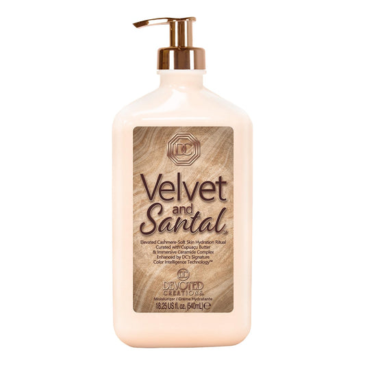 Devoted Creations Velvet and Santal - Elevated Cashmere Velvety Soft Ultra-Hydrating Body Moisturizer Beauty & Personal Care Devoted Creations