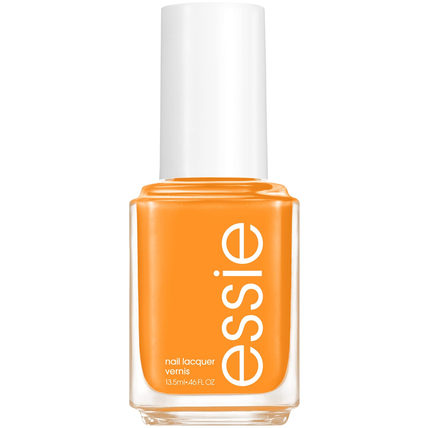 essie nail polish, Break It Sundown, summer 2022 collection, vibrant orange, 8-free vegan vibrant orange, 8-free vegan 0.4600 fl oz Beauty & Personal Care essie