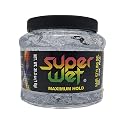 Midway Importing Clear Jumbo Super Wet Hair Styling Gel, 2.2 Pound