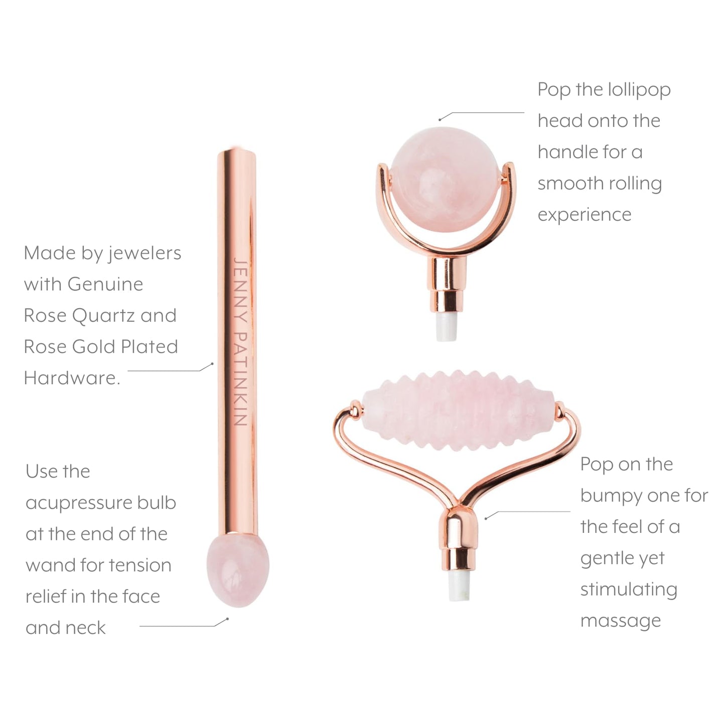 Jenny Patinkin Rose on Rose Pop and Roll Face Roller