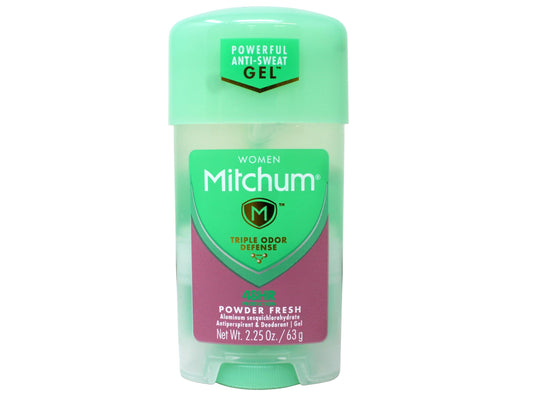 Mitchum Gel Anti-Perspirant Deodorant, Triple Odor Defense for Women, Powder Fresh, 2.25 Oz - 11 Pack Beauty and Personal Care Mitchum