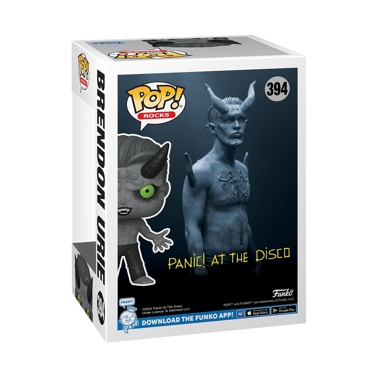 Funko POP! Rocks: Panic at The Disco - Brendon Urie - (Demon) - Panic at The Disco - Collectable Vinyl Figure - Gift Idea - Official Merchandise…