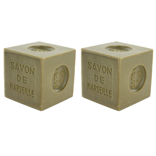 Wholesome Rock Marius Fabre Marseille Soap, 72% Olive Oil - Pack of 2 X 400g Beauty & Personal Care Wholesome Rock