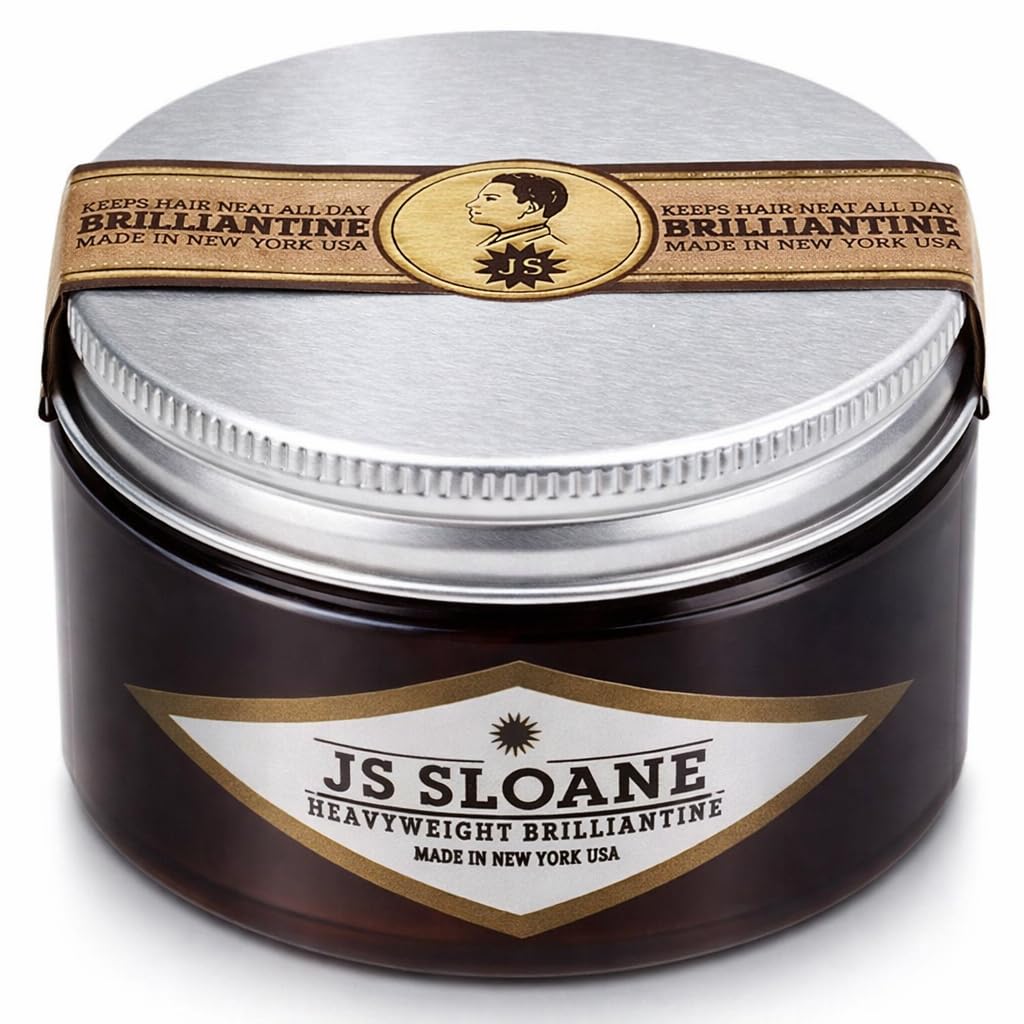 JS Sloane pomades Heavy Weight Brilliantine