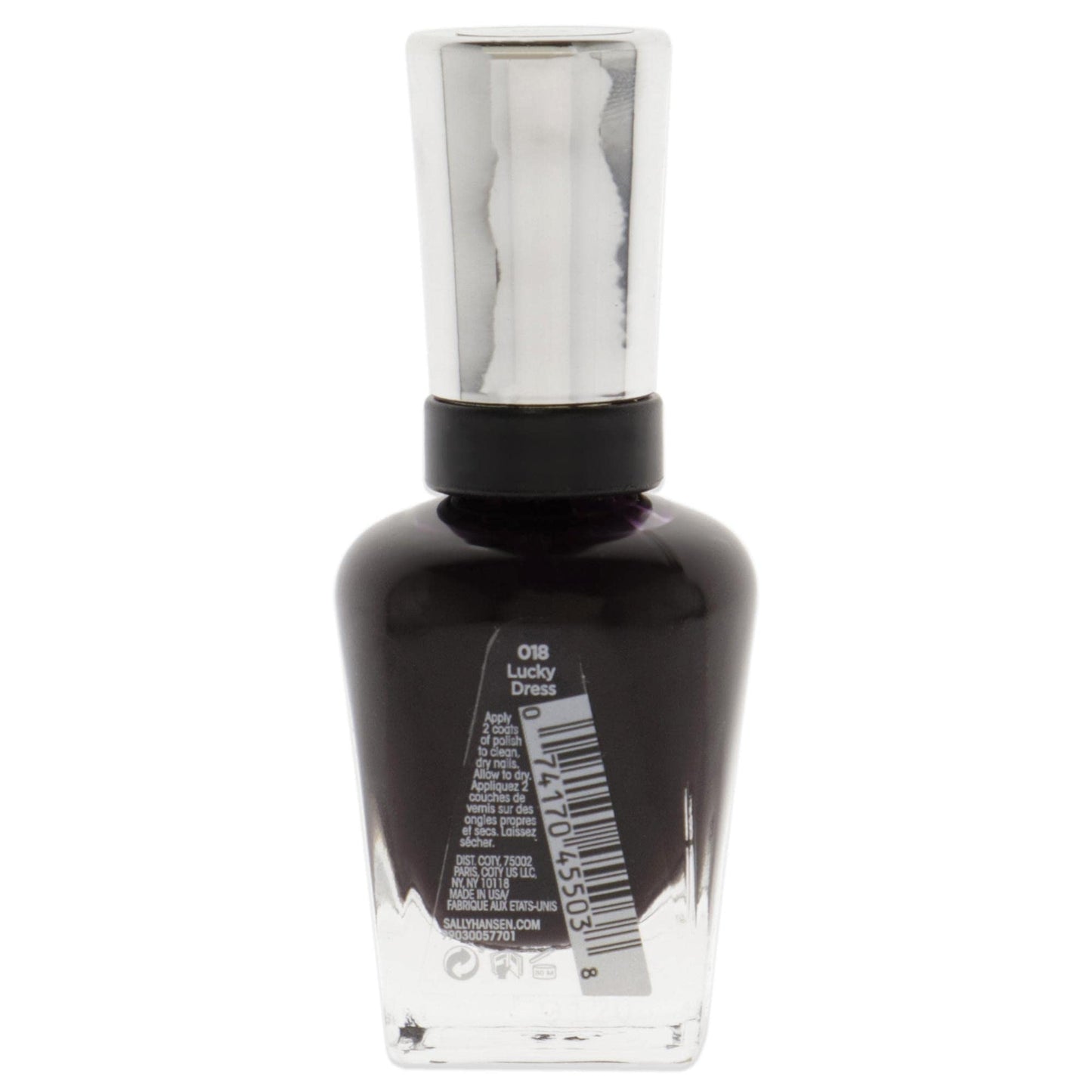 Sally Hansen Complete Salon Manicure Black To Basics, Lucky Dress, 0.5 Fluid Ounce Beauty & Personal Care Sally Hansen