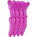 Cala Lavender croc hair clips 4 count, 4 Count