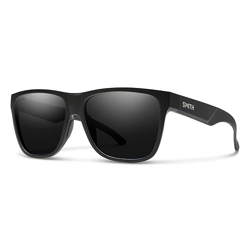 SMITH Lowdown XL 2 Sunglasses - Performance Sports Active Sunglasses For running or Everyday Wear - For Men & Women - For Men & Women - Matte Black +