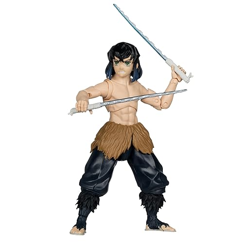 McFarlane Toys - Demon Slayer Inosuke Hashibira (Unmasked) 7in Action Figure