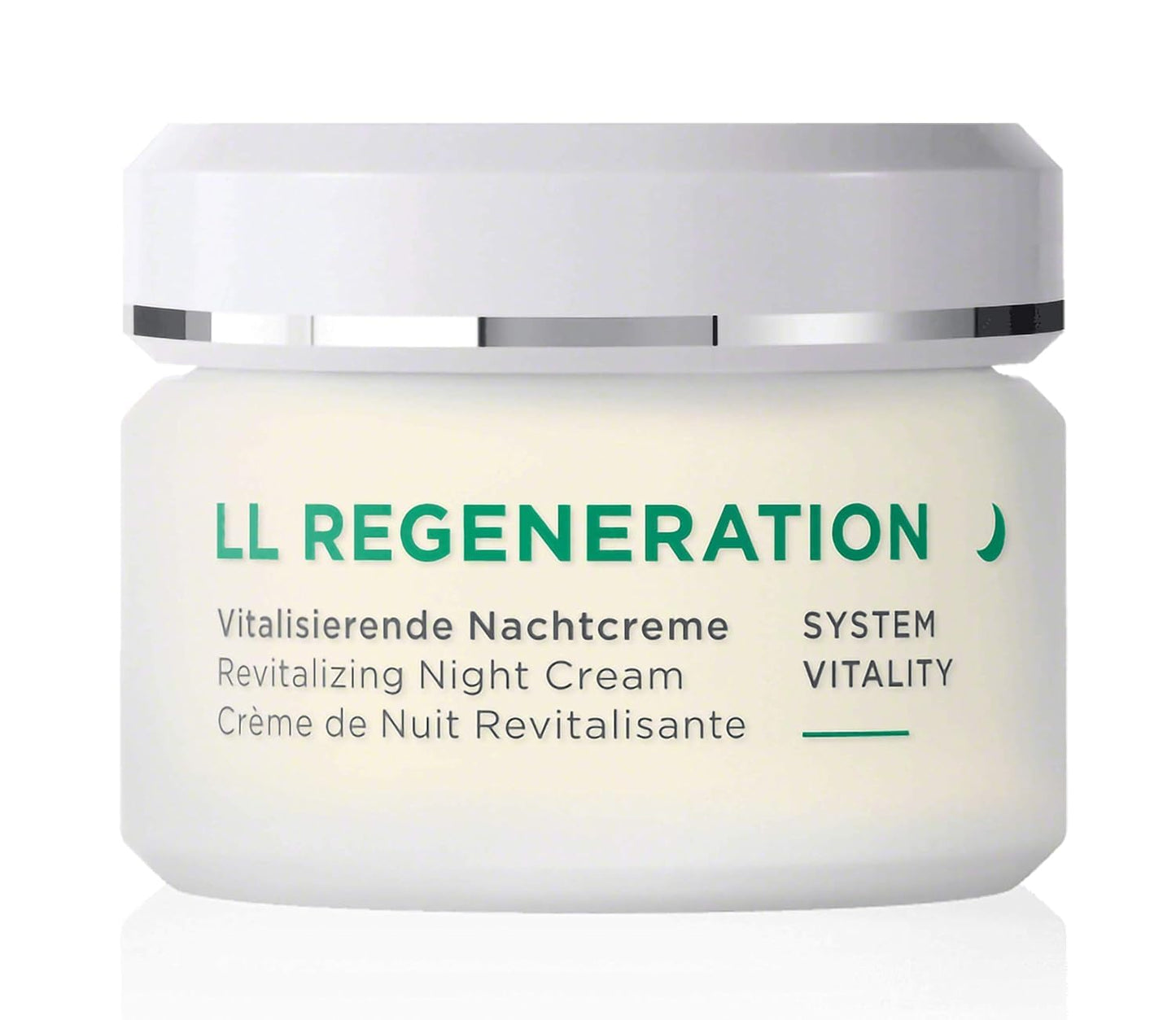 ANNEMARIE BÖRLIND - LL REGENERATION Revitalizing Night Cream - Natural Anti Aging Vitamin C, E and Retinoid Face Cream for Visibly Firmer and Wrinkle