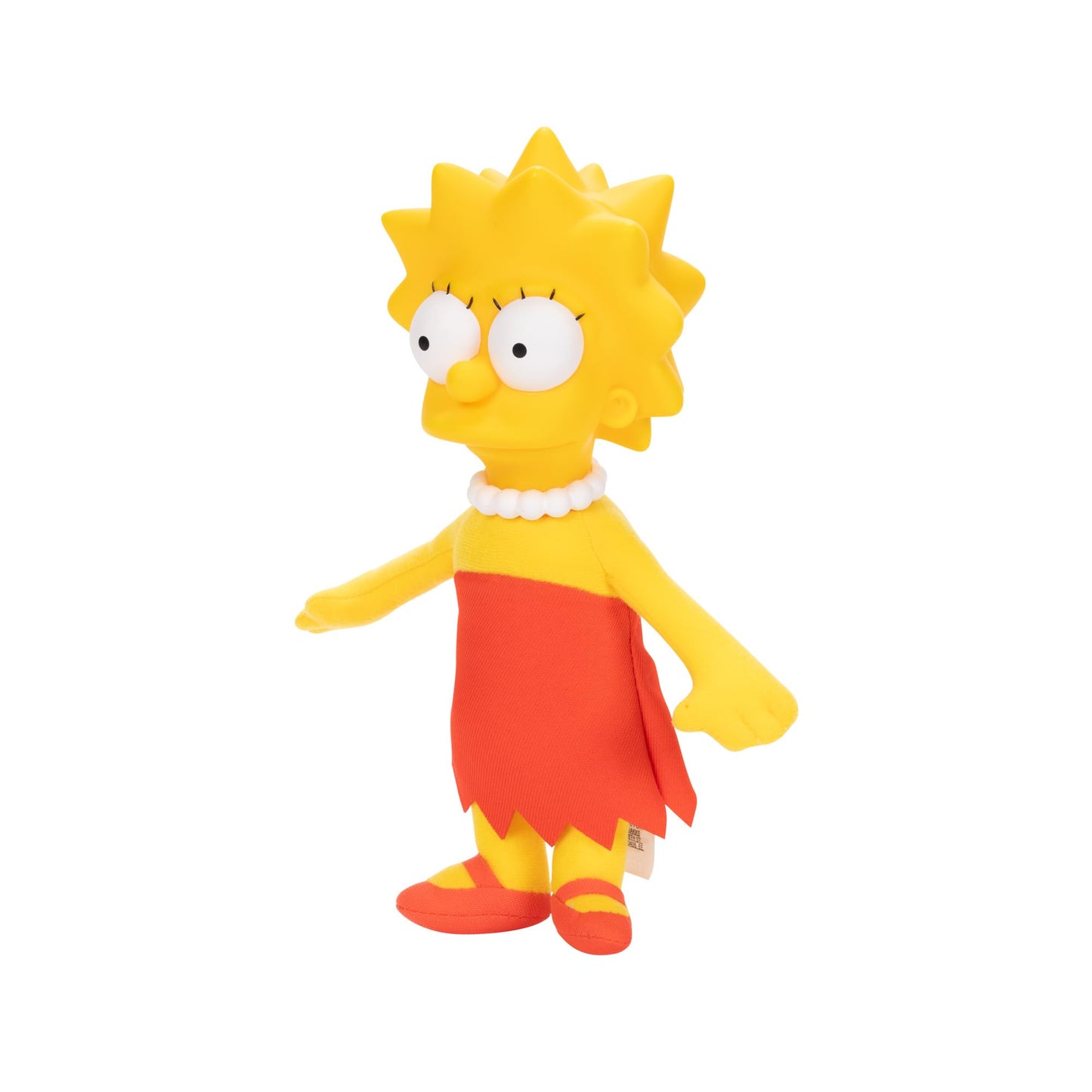 Disney The Simpsons Lisa Plush Features Soft Fabric Body with Sculpted Head Officially Licensed
