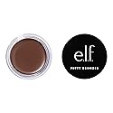 e.l.f. Putty Bronzer, Creamy & Highly Pigmented Formula, Creates a Long-Lasting Bronzed Glow, Infused with Argan Oil & Vitamin E, Beach, Please!, 0.35