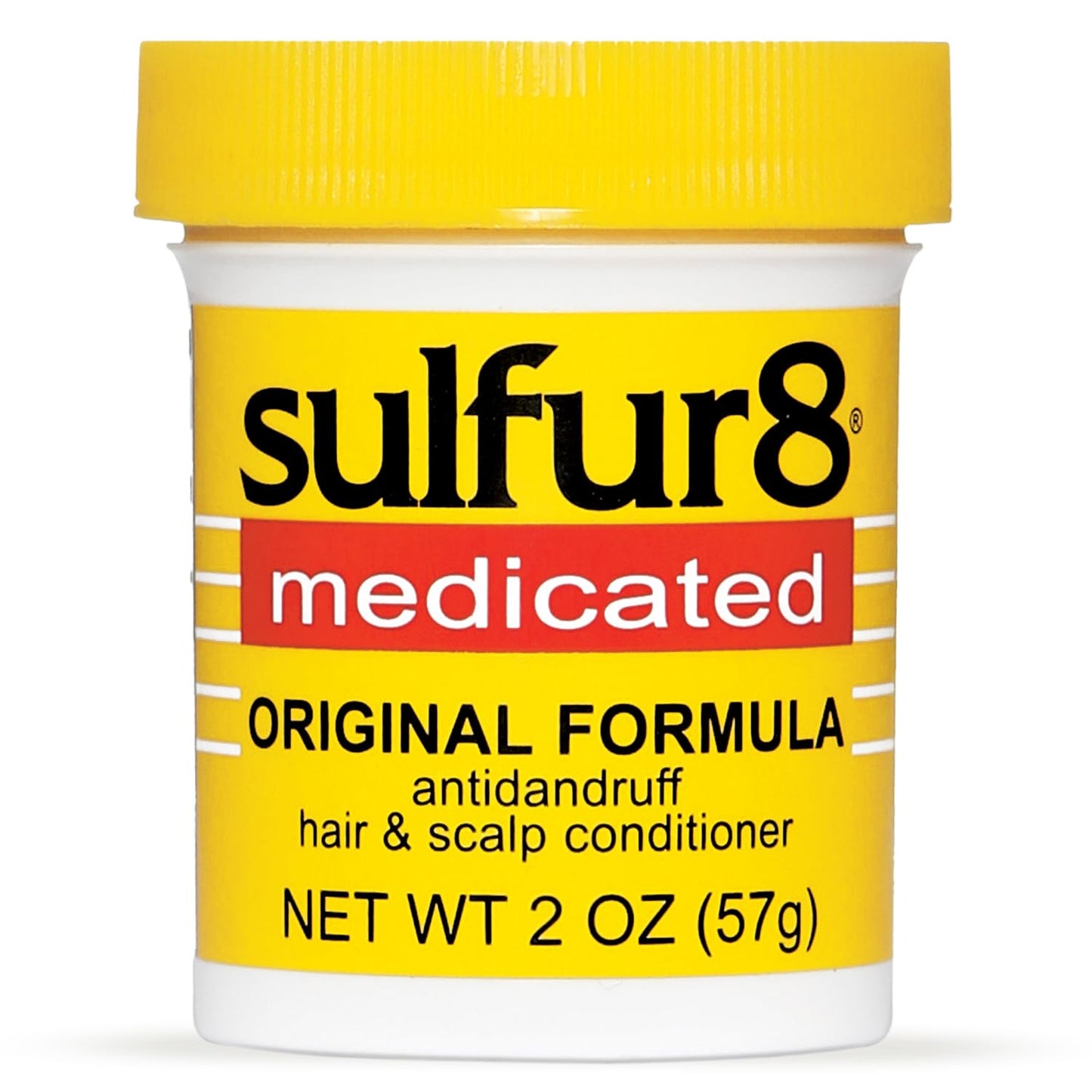 SULFUR8 Medicated Anti-Dandruff Hair & Scalp Conditioner 2 oz - Helps Control Dandruff, Soothes Itchy Scalp & Moisturizes Hair with Refreshing Clean Beauty and Personal Care SULFUR8