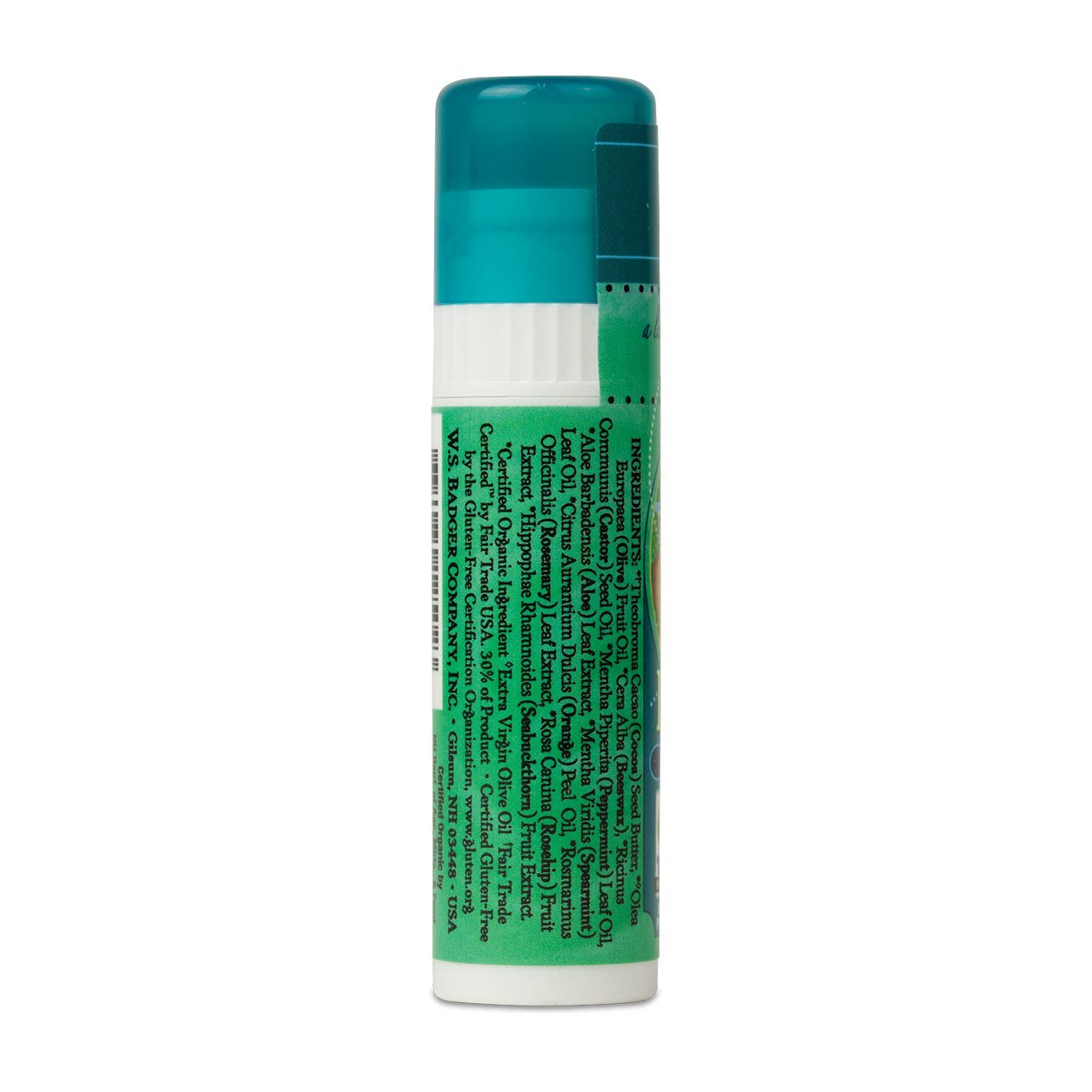 Badger Lip Balm Cool Mint, 0.25 Ounce