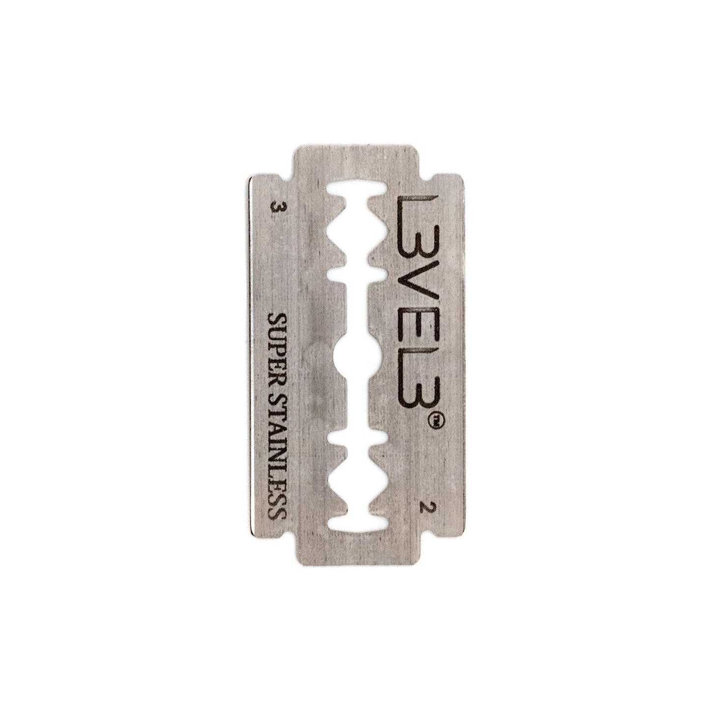 L3 Double Edge Razor Blades - Platinum Coated, Stainless Steel for the Close Shave - for Double Edged Safety Razors - 100 Count (2) Beauty and Personal Care L3