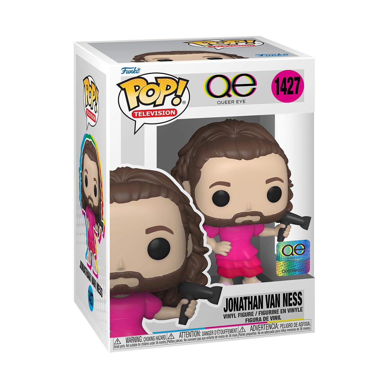 Funko POP! TV: Queer Eye - Jonathan Van Ness - Collectable Vinyl Figure - Gift Idea - Official Merchandise - for Kids & Adults - TV Fans - Model…