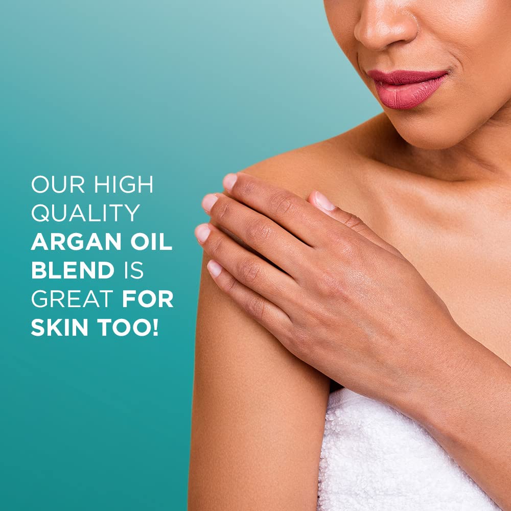 ORLANDO PITA Argan Oil Glossing Serum, Moisturizing, Softening, & Shine-Enhancing for Smoother, More Manageable, & Overall Healthier Hair