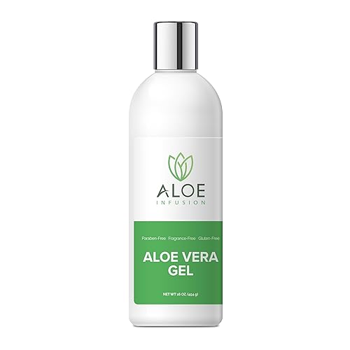 Aloe Infusion Aloe Vera Face & Body Cream - Natural Moisturizer for Dry, Sensitive & Irritated Skin - Hydrating, Non-Greasy Lotion with Shea Butter