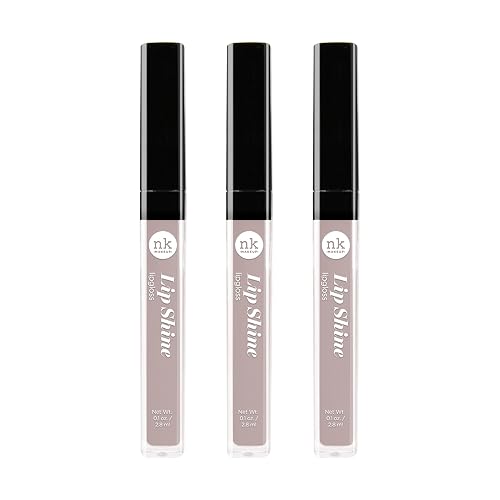 NICKA K NEW YORK Lipshine, Cosmetics, vibrant colors, bright colors, shining lips, lip shine, long lasting (AMZ258)