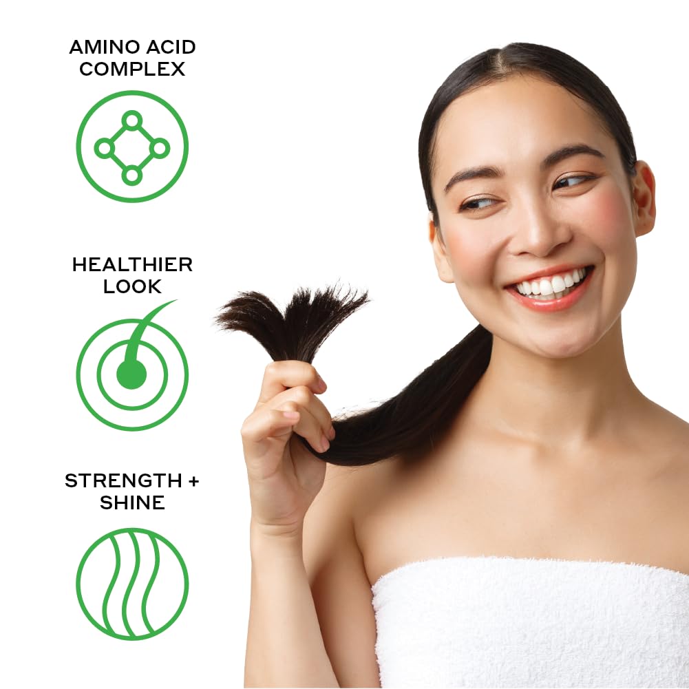 ZENAGEN Evolve Repair + Protect Nourishing Shampoo (Unisex) | Repairs & Strengthens Damaged Hair, Promotes Thicker Fuller Hair, Plant-Based