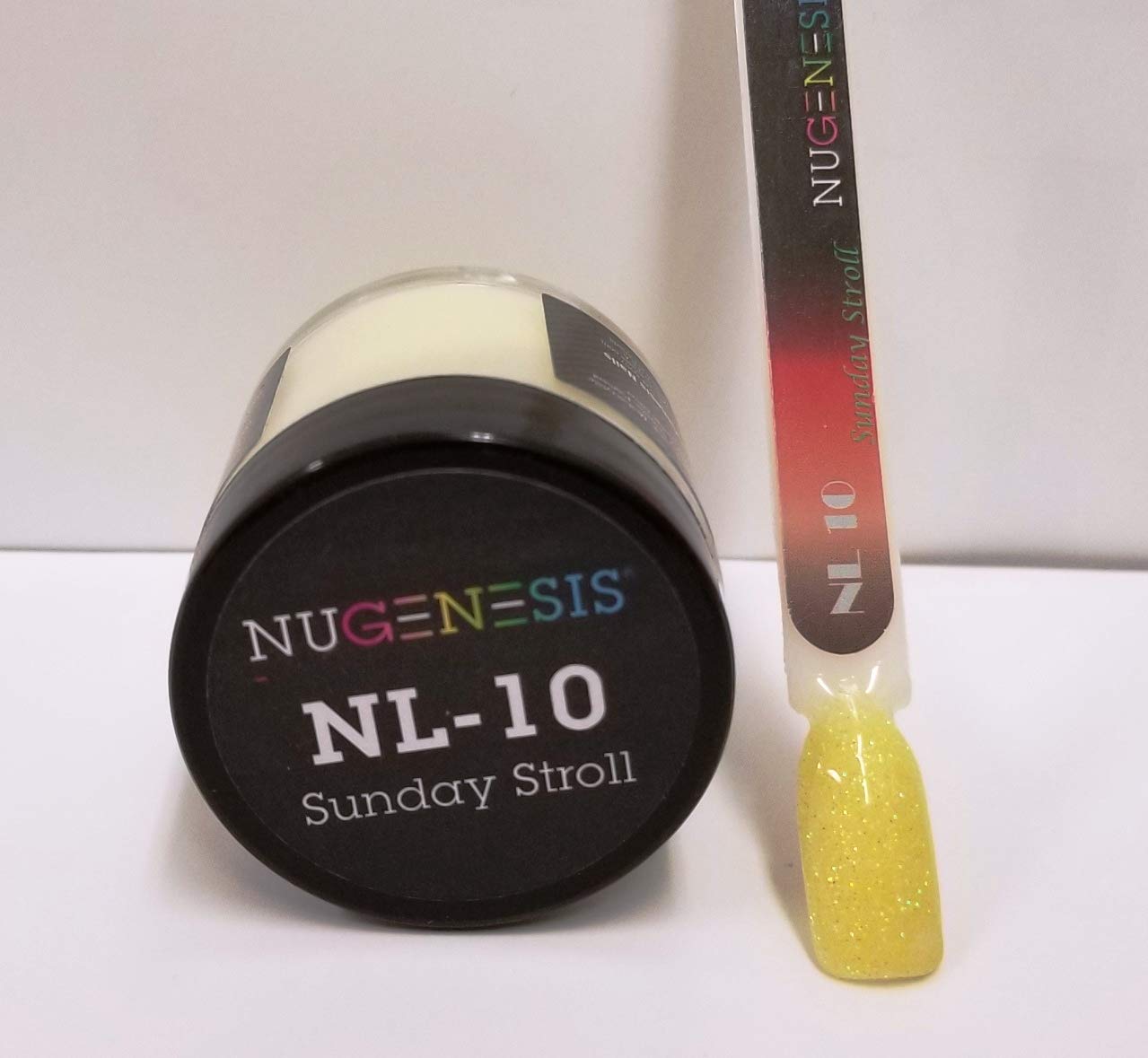 NuGenesis Nail Dipping Powder Color 1.5oz/43g Jar - (NL10 SUNDAY STROLL) Beauty & Personal Care Nugenesis
