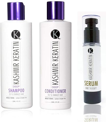 Hair Care 3pc Set (8oz Deep Shampoo, 8oz Deep Conditioner and 1.69 oz Serum)