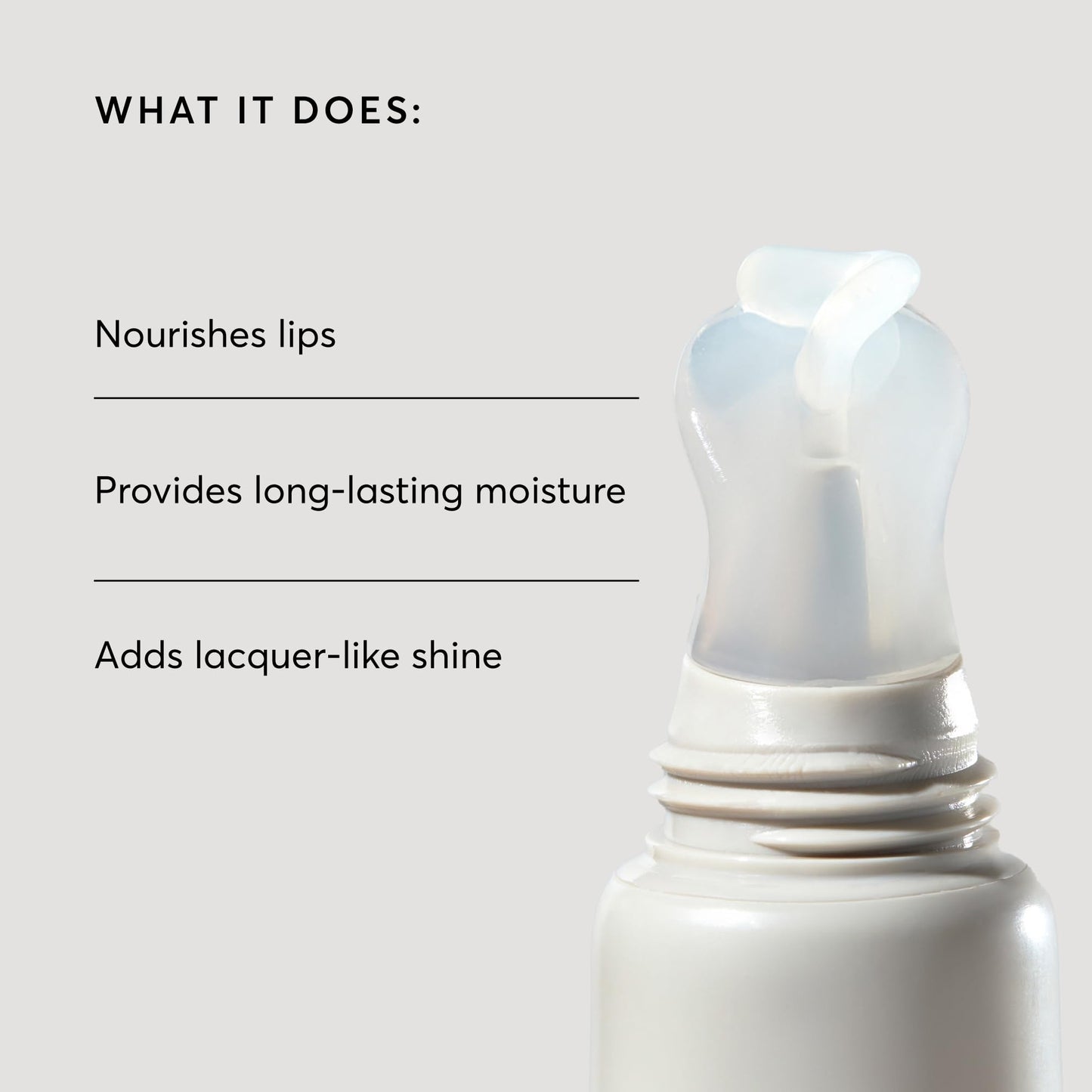 Naturium Phyto-Glow Lip Balm, Hydrating Lip Care with a Glossy Finish, 0.34 oz Clear