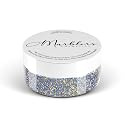 MARBLERS Holographic Face & Body Glitter [Gold Splash Blue] 0.18oz (5g) | Fine | Non-Toxic | Cruelty-Free | Festival, Rave & Party Makeup | Eye, Hair