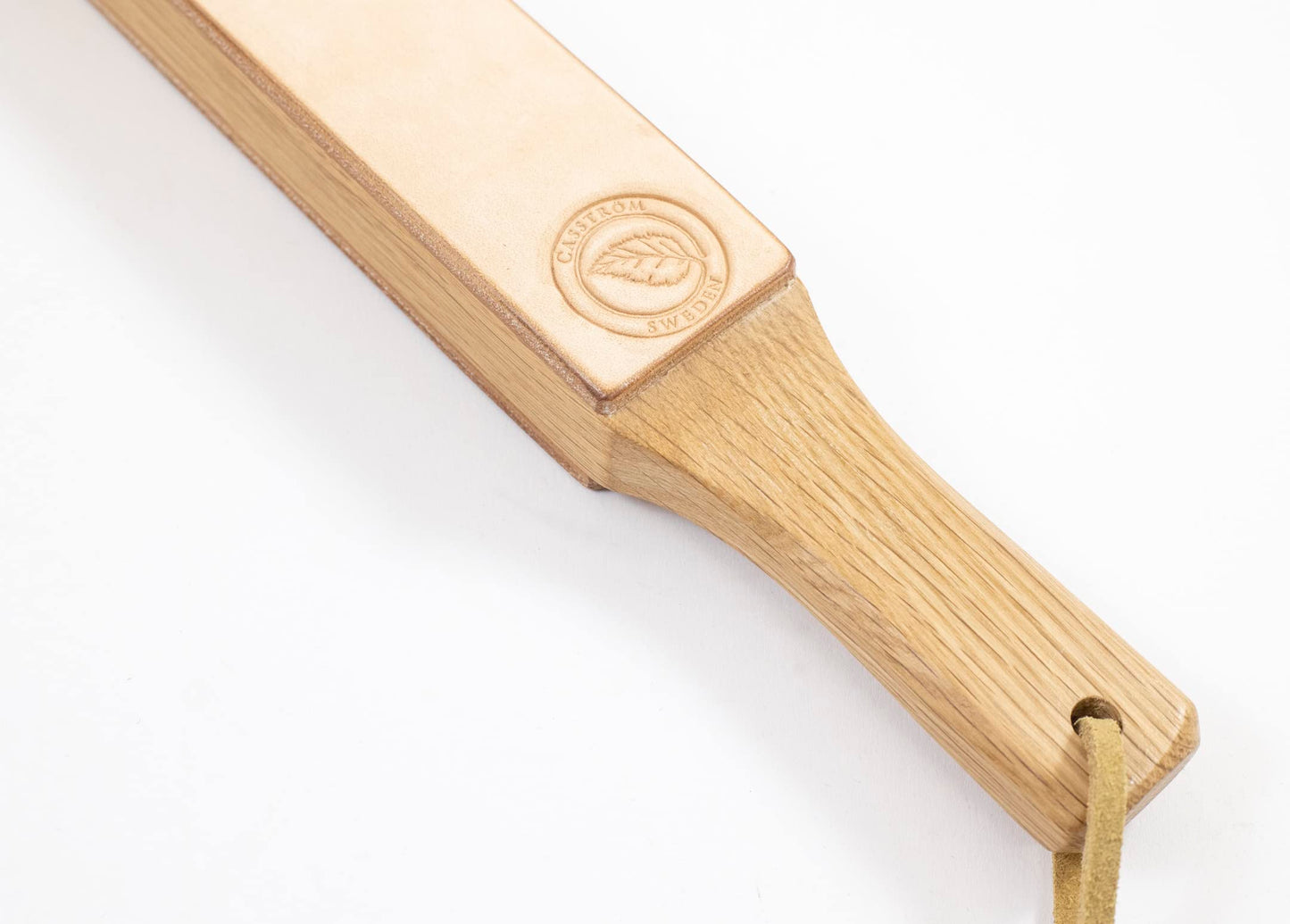 Casström Handmade Paddle Strigel, 28x4,5x3cm, Natural Oak Beauty and Personal Care Casstrom