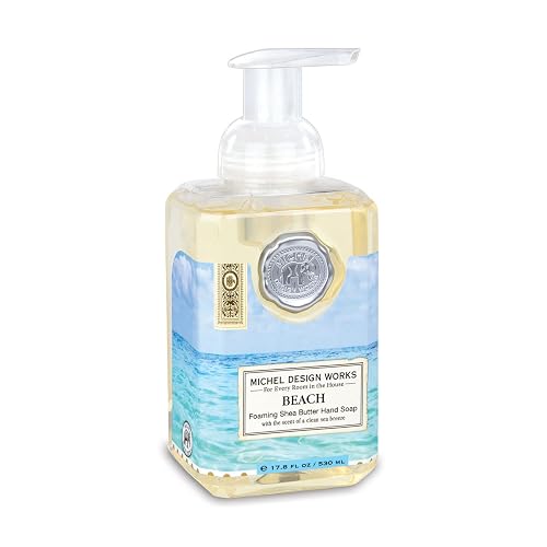 Michel Design Works Foaming Hand Soap, Beach, 17.8 Fl oz, Pack of 1