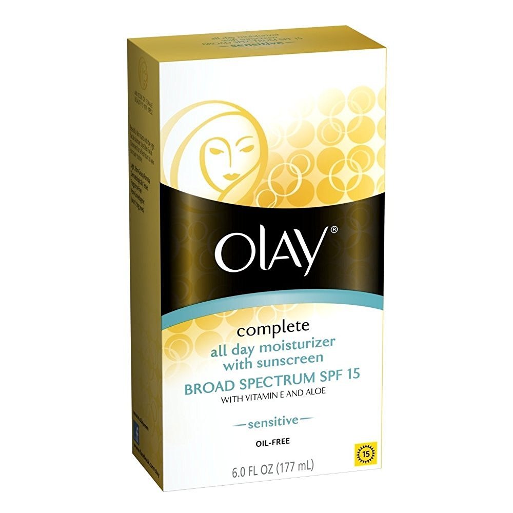 Olay Complete All Day Moisturizer Spf 15, Sensitive Skin 6 Oz