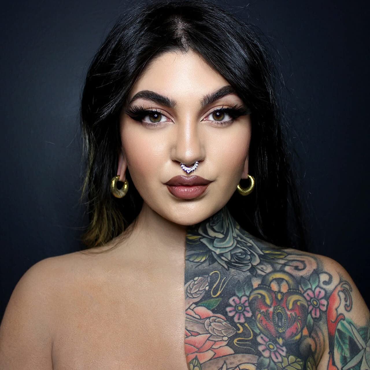 Mehron Makeup Tattoo Cover ProColoRing | 5 Color Wheel Pro Color Ring| Made in the USA | Tattoo Cover Up Makeup | Concealer