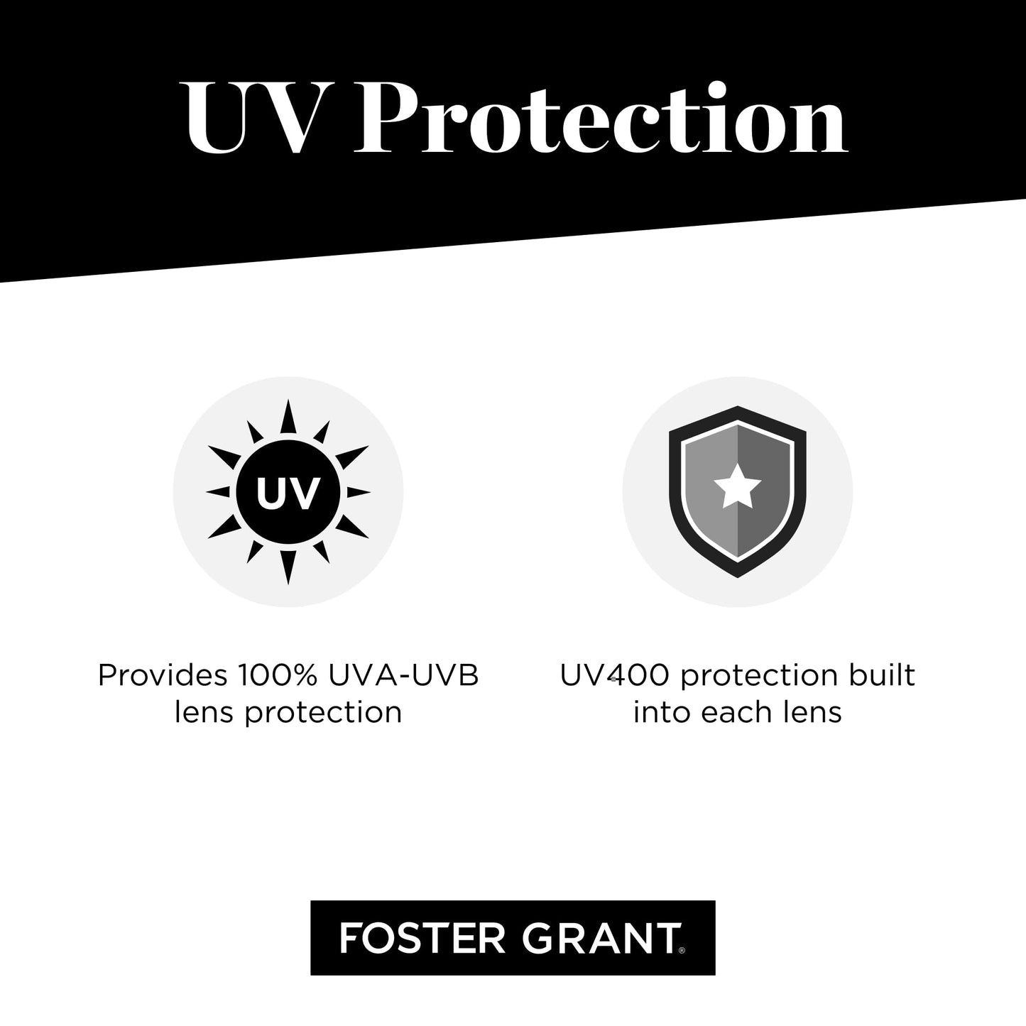 Foster Grant Polarized Sunglasses For Women, Brown Tortoise Shell Sunglasses