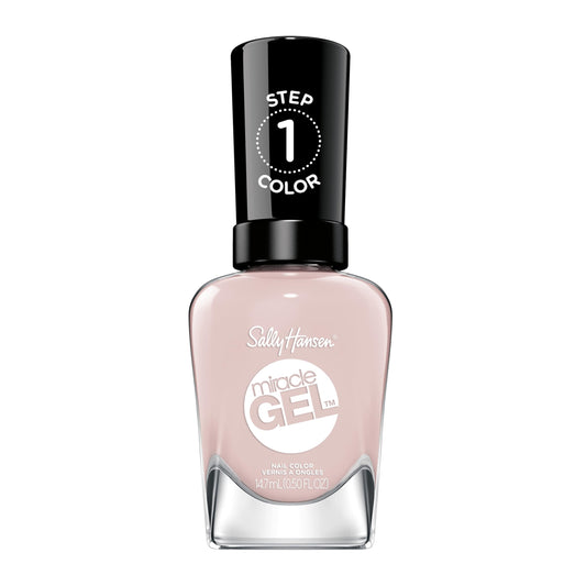Sally Hansen Miracle Gel Salon Quality Nail Polish | Gel-Like Formula, Two-Step System, No UV Light Needed, Long Lasting | Sheer | 232 Tutu the Ballet