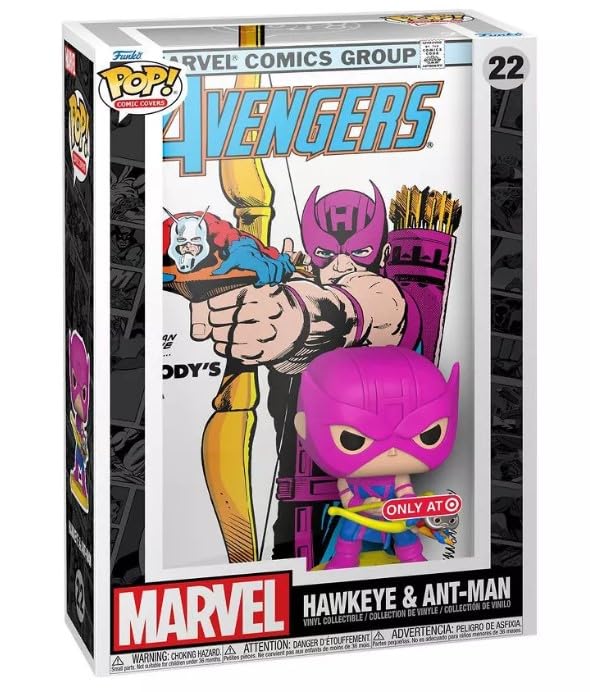 Funko Pop! Cover Art Marvel Collection Collectible Vinyl Figure Comic Covers (Hawkeye & Ant Man)